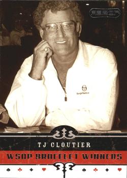 2006 Razor Poker #64 T.J. Cloutier Front